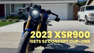 Turning a 2022 Yamaha XSR900 Into a Real CAFE RACER [upl. by Yvaht257]