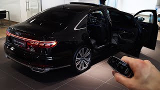 2020 Audi A8 L 60 TFSI e Quattro 449hp  Sound amp Visual Review [upl. by Ellan]