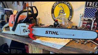 Stihl 036 Pro rebuild Part 3 [upl. by Teilo966]