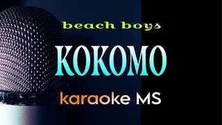 KOKOMO  BEACH BOYS KARAOKE [upl. by Barina]