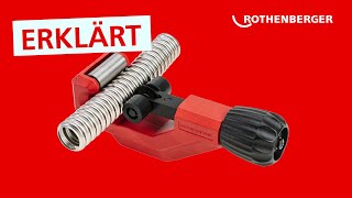 Erklärt Der Rohrabschneider Tube Cutter 42 CSST für Wellrohre aus Edelstahl und INOX [upl. by Towrey]