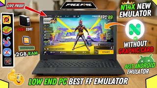 N14x  Best Emulator For Free Fire Low End PC  2024 New Emulator For PC  Bluestacks Lite [upl. by Tupler]