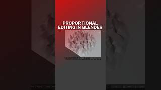 Proportional Editing in Blender [upl. by Adnwahsar726]