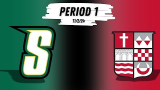 Siena vs Sacred Heart 11224  Period 1 [upl. by Rodrich]