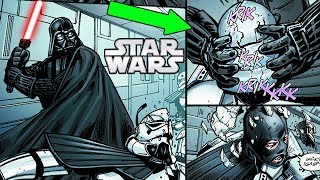 DARTH VADER Brutally KILLS Elite STORMTROOPERS on a SECRET Mission  Star Wars Comics Explained [upl. by Zurciram752]