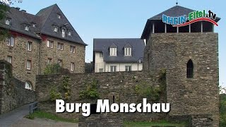 Burg Monschau  Jugendherberge  RheinEifelTV [upl. by Seavir18]