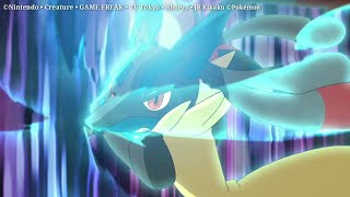 Mega Lucario derrota a Machamp Pokémon Viajes [upl. by Julius]