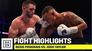 HIGHLIGHTS  Regis Prograis vs Josh Taylor [upl. by Ttik]