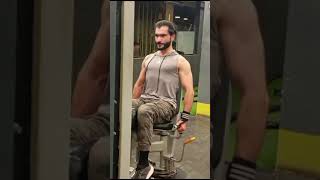 Leg exercises at gym Legs workout on abduction machine exercise for shaped hips [upl. by Sparks593]