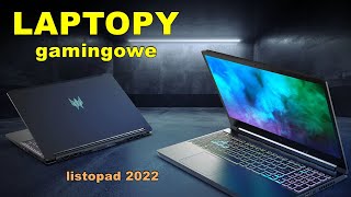 Polecane laptopy DLA GRACZY  listopad 2022r [upl. by Libbey339]