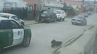 Persecución policial en Punta Arenas  30092018 [upl. by Nahtanoj104]