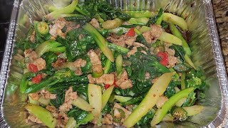 Easy Pork Belly and Chinese Broccoli Stir Fry Recipe With Amazing Taste [upl. by Aserehc203]