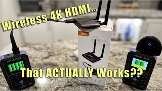 4K Wireless HDMI A Full Review of AIMIBOs 4K HDMI Wireless Transmitter and Receiver [upl. by Aila71]