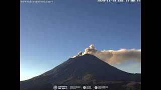 Volcán Popocatépetl En Vivo  Vista Altzomoni Estado de México [upl. by Aremaj]