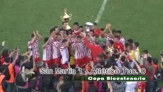 COPA BICENTENARIO FUE PARA EL SANTO [upl. by Assirehs]