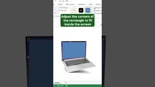 How to fit an image inside a screen in Excel❗️ exceltips [upl. by Mairb]