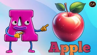 ABC phonic songs। A for apple। Toddler Learning video। Alphabet song। Cuteumikarani [upl. by Pero221]