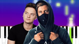 Alan Walker ft Conor Maynard  Believers Piano tutorial [upl. by Murrah]