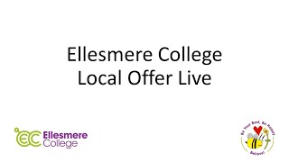 Ellesmere College Local Offer [upl. by Hubert]