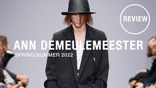 Ann Demeulemeester SpringSummer 2022  Review [upl. by Eseret]