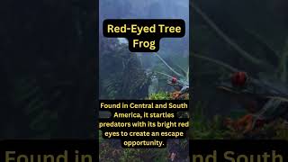 The Frog with Fiery Eyes 🐸👀  Fun Facts About the RedEyed Tree Frog funfacts [upl. by Tootsie191]