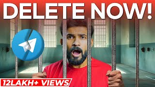 Delete TELEGRAM or go to jail  Telegram BAN explained  Abhi and Niyu [upl. by Takara]