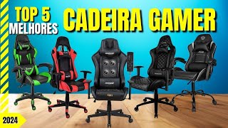 Melhor cadeira gamer  As 5 Melhores cadeiras gamer em 2024 [upl. by Atikam403]