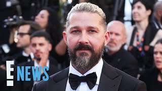 Shia LaBeouf RETURNS to Red Carpet for First Time in 4 Years  E News [upl. by Eliathas]