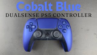 Unboxing Cobalt Blue PS5 DualSense Controller  Worth It [upl. by Naujad]