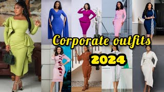 CORPORATE OUTFITS FOR LADIES 2024 office wears [upl. by Kotto]