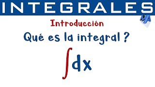 Integrales  Introducción [upl. by Safko]