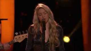 Shakira Performs The One Thing Live at The Voice USA 2014 [upl. by Anaul]