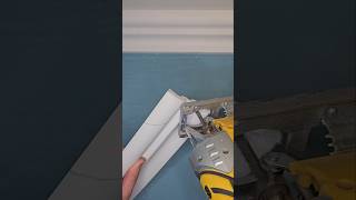 How to install ceiling cornices yourself in the corner [upl. by Millwater]