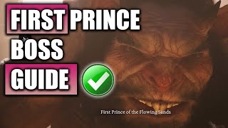 How To Easily Defeat The First Prince Of The Flowing Sands Boss In Black Myth Wukong l Tutorial [upl. by Arik]