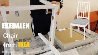 EKEDALEN Chair from IKEA assembly guide [upl. by Yhtomot285]