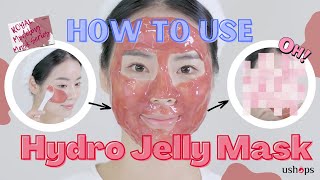 DERMABELL Luxury Gel Modeling Mask  Hydro Jelly Mask  How to Use [upl. by Kelda]