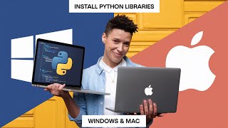 How to Install Python Libraries in Windows and Mac  Python Tutorials  Easiest Way  In 5 Minutes [upl. by Ioab]