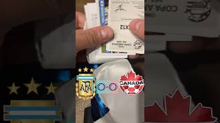 Argentina 🇦🇷vs Canada 🇨🇦 Semifinal Copa America 2024 shortviral futbol copaamerica [upl. by Ydniw]