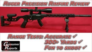 Ruger Precision Rimfire Rifle Review Part 5  Range Tests [upl. by Odine]