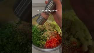 Ensalada de quinoa 🥗❤️ bariatric bariatrica food healthy [upl. by Sly]