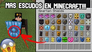 Mas Escudos en Minecraft  Spartan Shield Mod  Mod review  1102  1181  2024 [upl. by Laefar181]