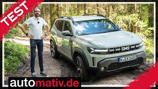 Schick aber auch gut Dacia Duster TCe 130 4x4 Extreme 2024 3 Generation des SUV im Test [upl. by Aliak]