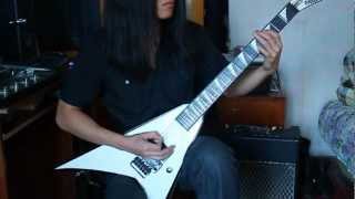 ChthoniC  Takao cover 閃靈  皇軍 with tabs [upl. by Therron]