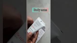 Benzoyl peroxide 5 gel wash ll Body acne ll [upl. by Aliwt]