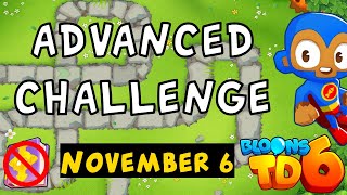 Bloons TD 6 Advanced Challenge  IceyBois Challenge  No MK No Powers Used  November 6 2024 [upl. by Kooima351]