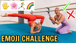 ACRO GYMNASTICS EMOJI CHALLENGE [upl. by Dayna]