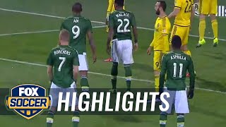 Columbus Crew vs Portland Timbers  2015 MLS Final Highlights [upl. by Erleena113]