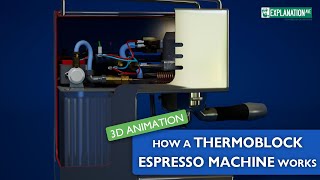 Thermoblock espresso machine explained  how does it work Advantages and disadvantages [upl. by Maighdiln378]