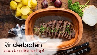 Rinderbraten im Römertopf So wird er besonders lecker und saftig [upl. by Bleier146]