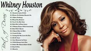 Whitney Houston Greatest Hits Full Album  Whitney Houston Best Song Ever All Time [upl. by Campos142]